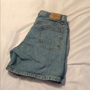 Size 4 Eddie Bauer Denim Shorts